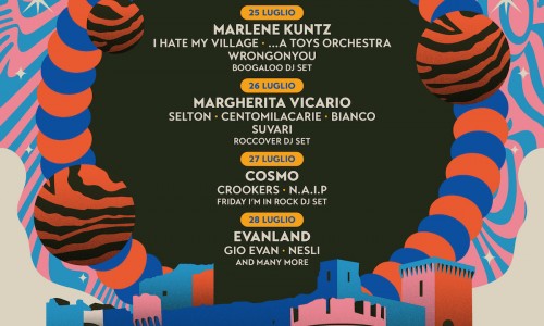 Riverock Festival 2024 (25/28 Luglio, Assisi) Ecco la line up completa Cosmo, Margherita Vicario, Crookers, Selton, Gio Evan e molti altri